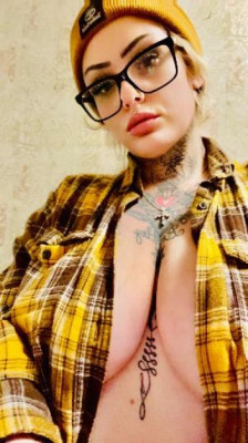 MONDAY SPECIAL*BIG AND SEXY BBW BRITT LOVE **TATTED FREAKY**