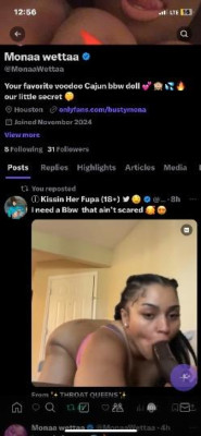 💦💦😈Cum find Out Why I'm the throat Goat 👅